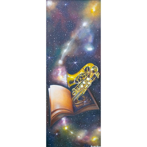 Saxo (90x35 cm)