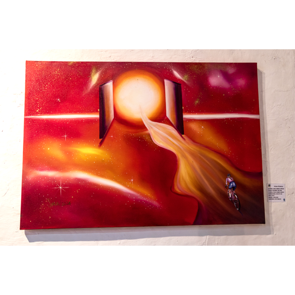 Chasing the sun (170 x70 cm) - Image 2