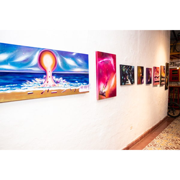 Piano Beach (120x50 cm) - Image 2