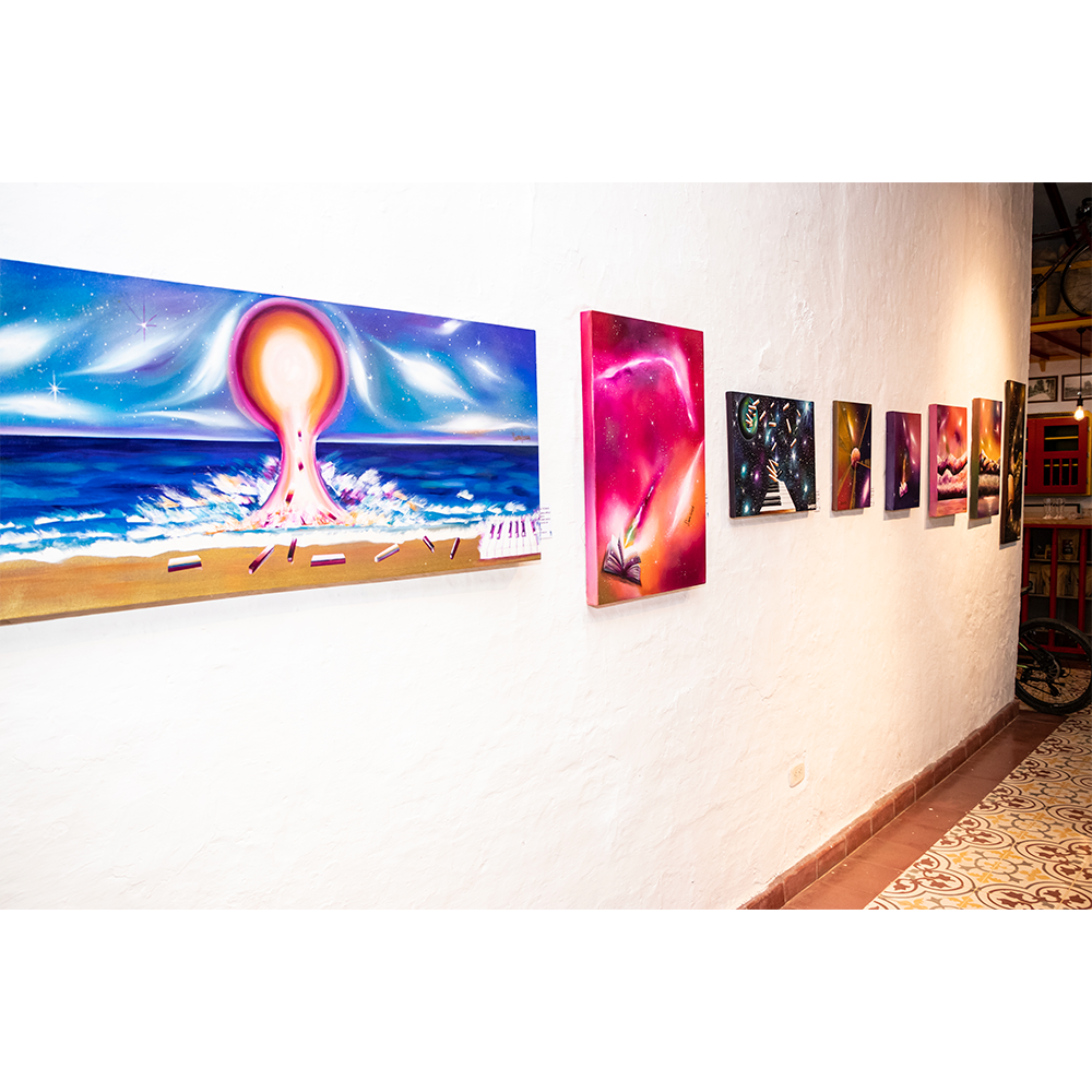 Piano Beach (120×50 cm)