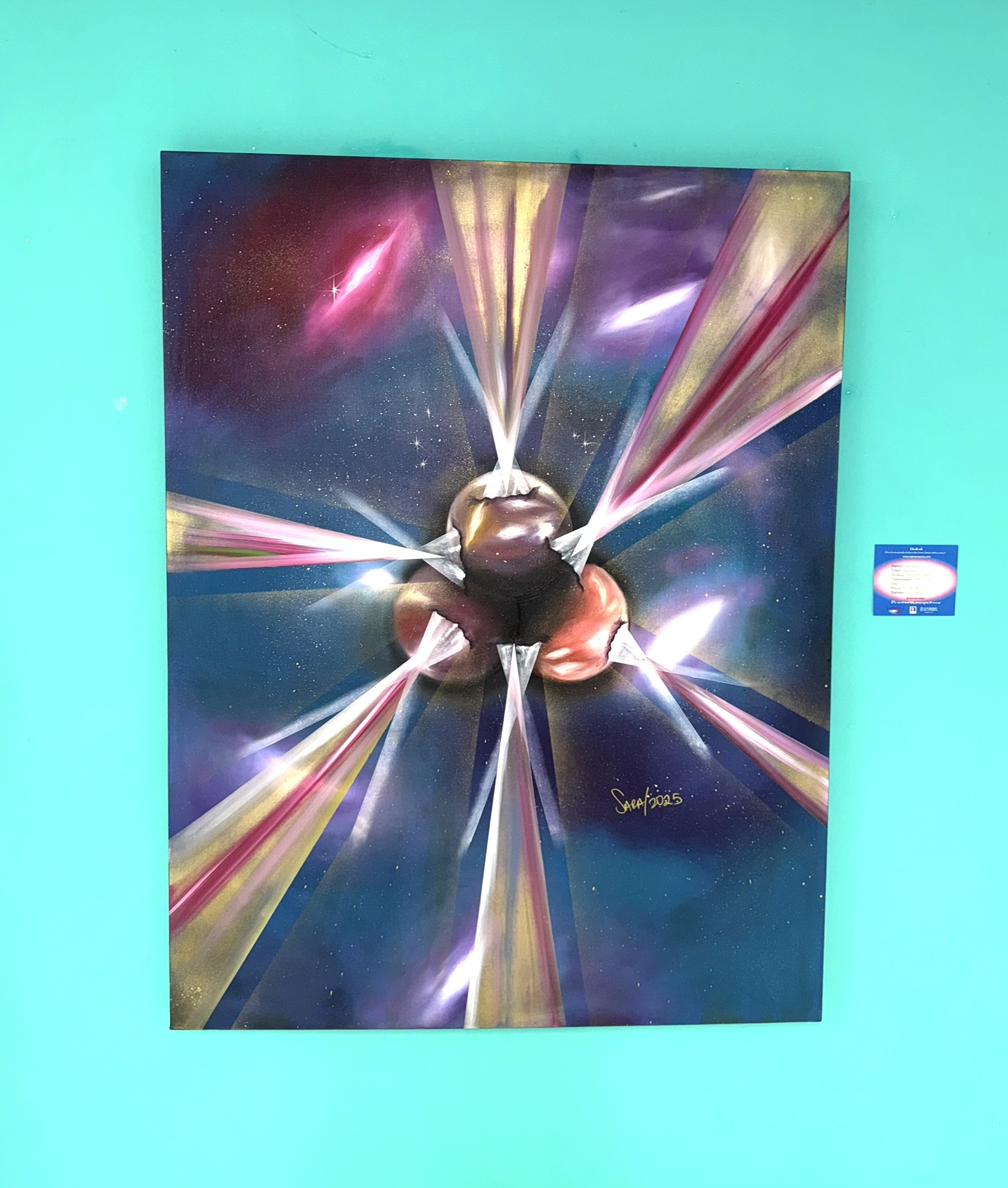 Big Bang – 100 x 157 cm