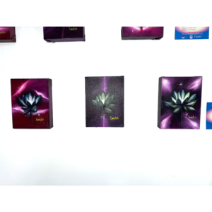 Cosmic Lotus x3 – 15 x 20 cm